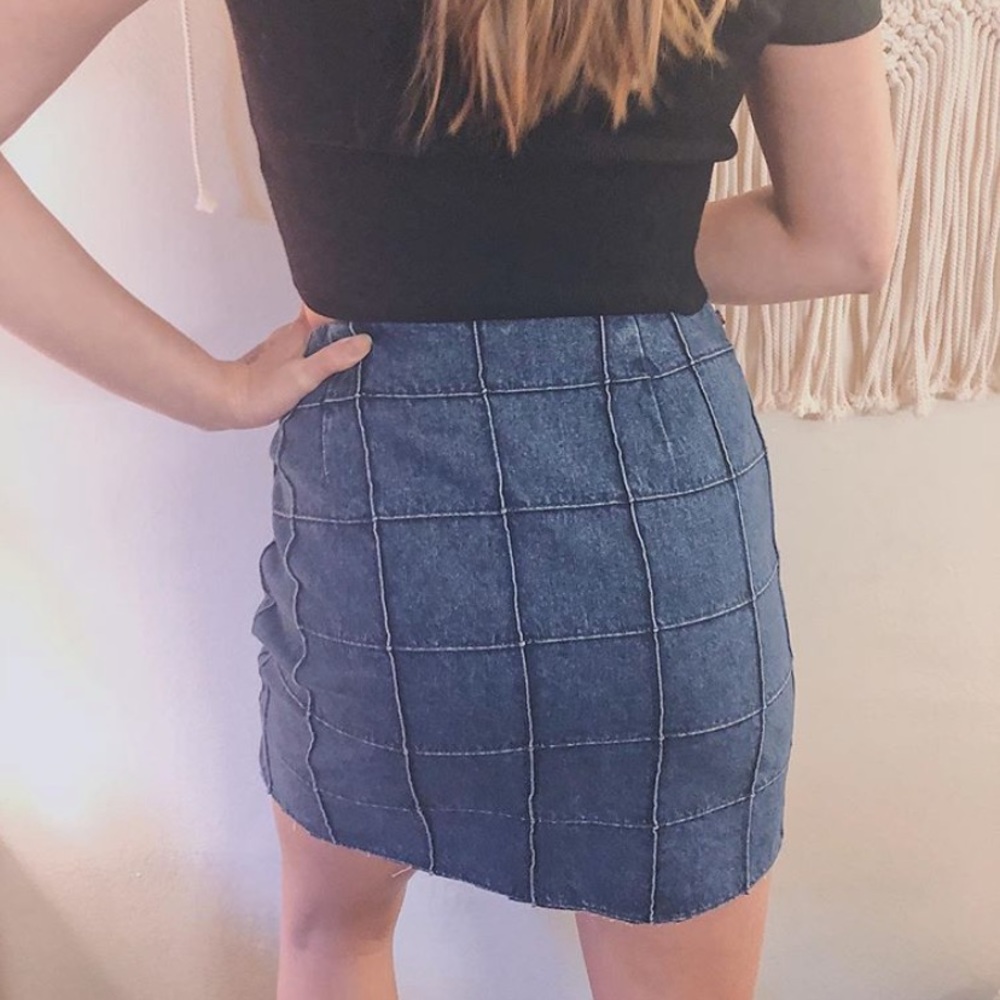 RALPH LAUREN JEAN SKIRT - Picture 2 of 2